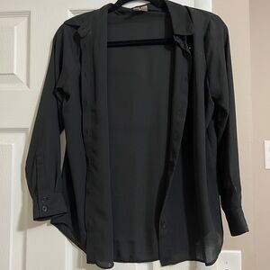 ASOS DESIGN Petite soft long sleeve shirt